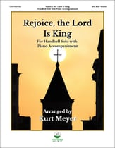 Rejoice, the Lord Is King Handbell sheet music cover